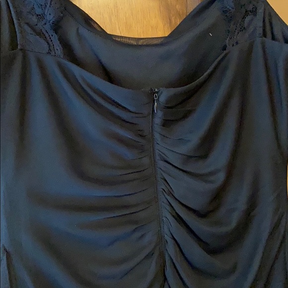 Semi Formal Black Mini Dress - Picture 4 of 6